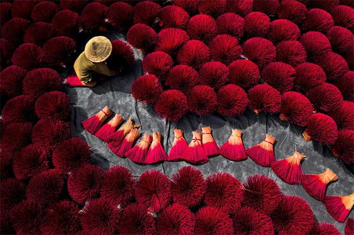 Picture 5 of Vietnam is strangely beautiful through a series of photos taken from above