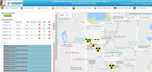Picture 2 of Vietnam manufactures equipment to monitor mobile radioactive sources
