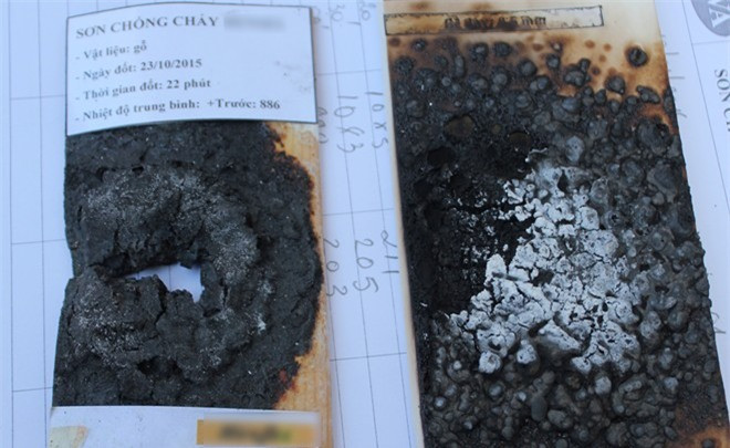 Picture 2 of Vietnam produces fireproof and bulletproof paints made from rice husk