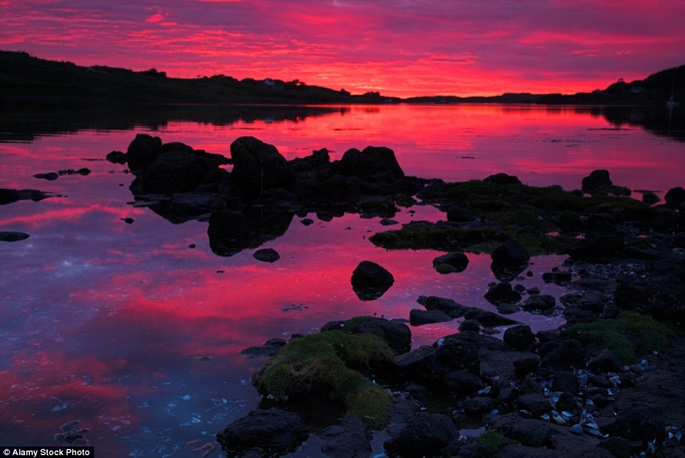 Picture 13 of Vietnam salt copper is at the top of the most beautiful sunset view