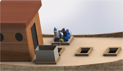 Picture 2 of Vietnamese scientists create devices to turn seawater into snow ice
