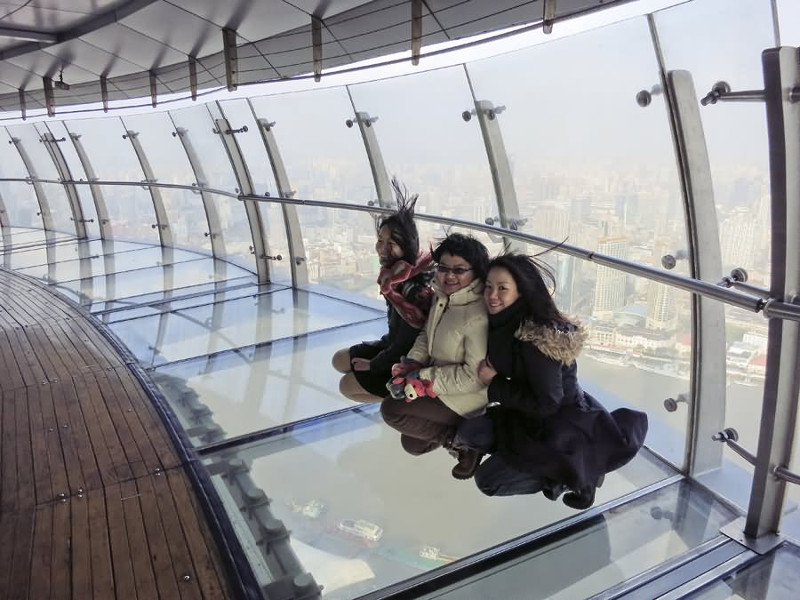 Picture 10 of View from soaring glass bottom observatories