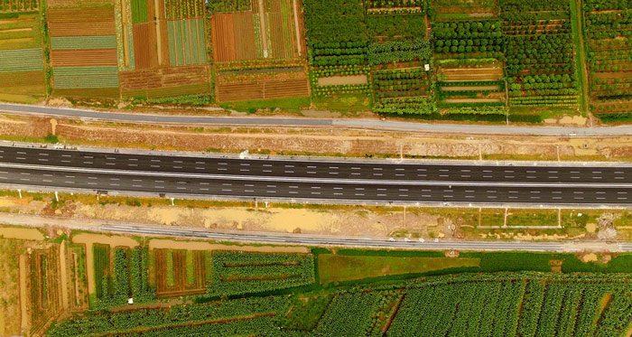 Picture 5 of View the most modern highways in Vietnam before the opening day
