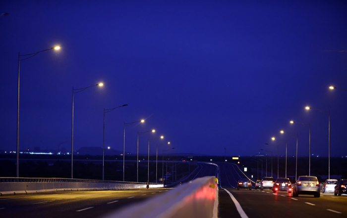 Picture 7 of View the most modern highways in Vietnam before the opening day