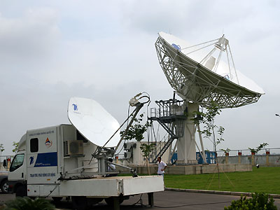 Picture 3 of VINASAT-1 satellites are officially commercially exploited