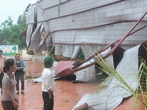 Picture 1 of Violent destruction of Lai Chau hydropower area