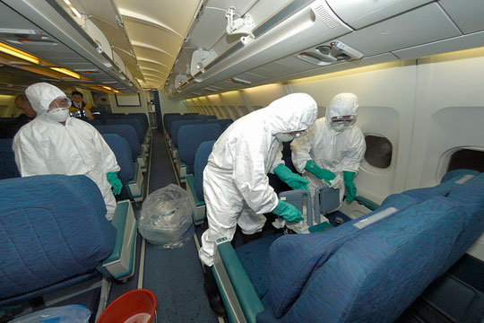 Picture 2 of Virus infected 10 people, dead 9 easy to spread on air?