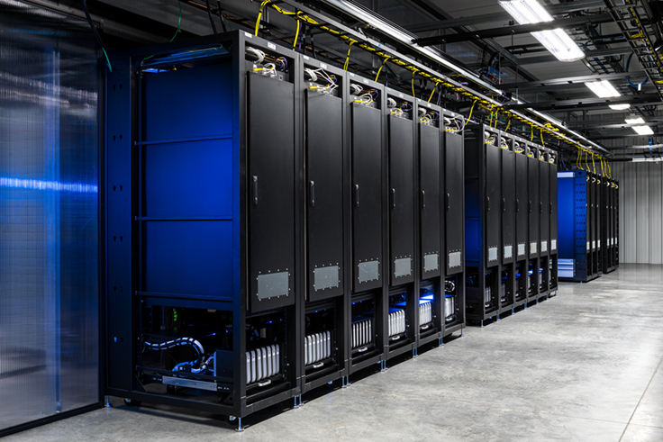 Picture 10 of Visit Facebook's data center, where the app tests over 2,000 phones at the same time