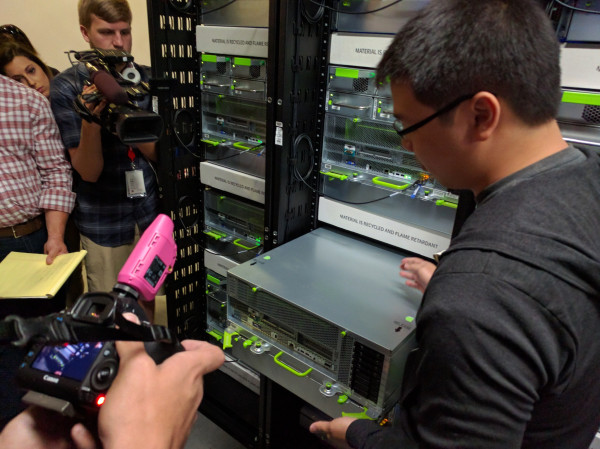 Picture 12 of Visit Facebook's data center, where the app tests over 2,000 phones at the same time