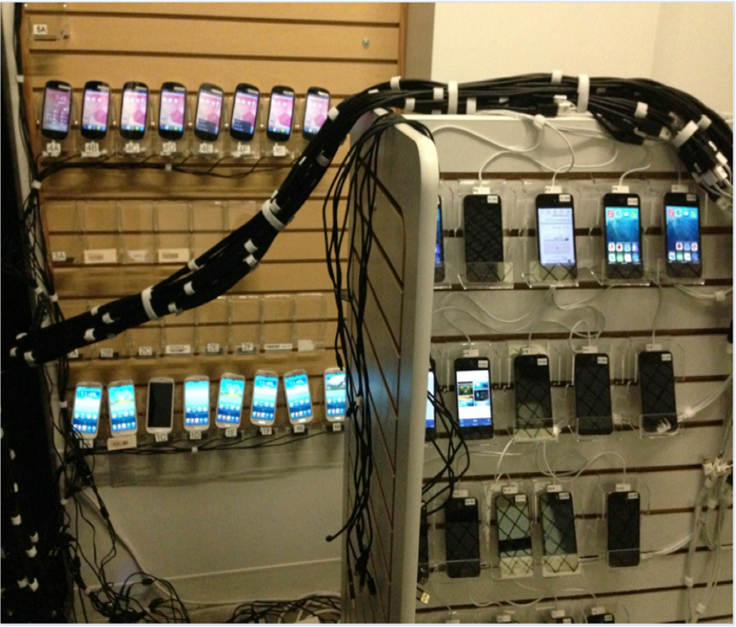 Picture 6 of Visit Facebook's data center, where the app tests over 2,000 phones at the same time