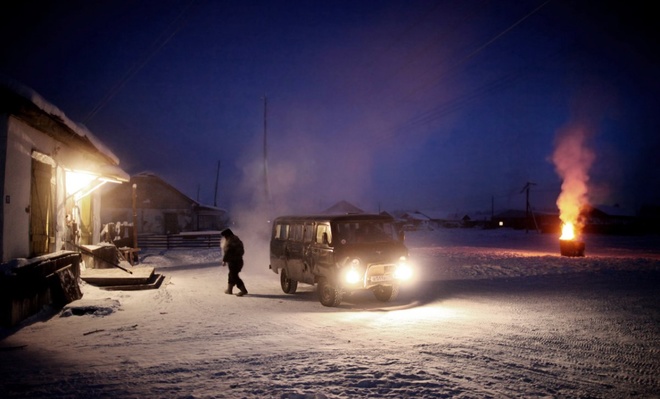 Picture 13 of Visit the village cold -71 degrees Celsius