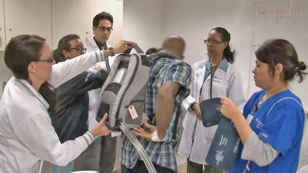 Picture 1 of Walk normally with an artificial heart