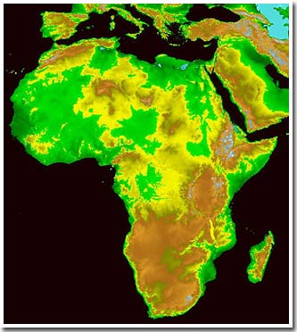 Picture 2 of 'Wall of Africa' makes humans evolve