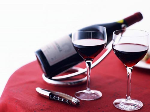Picture 1 of Want to keep sleek, drink wine!