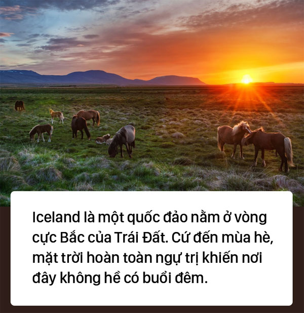 Picture 1 of Want to see the sun all day without diving, go to Iceland!