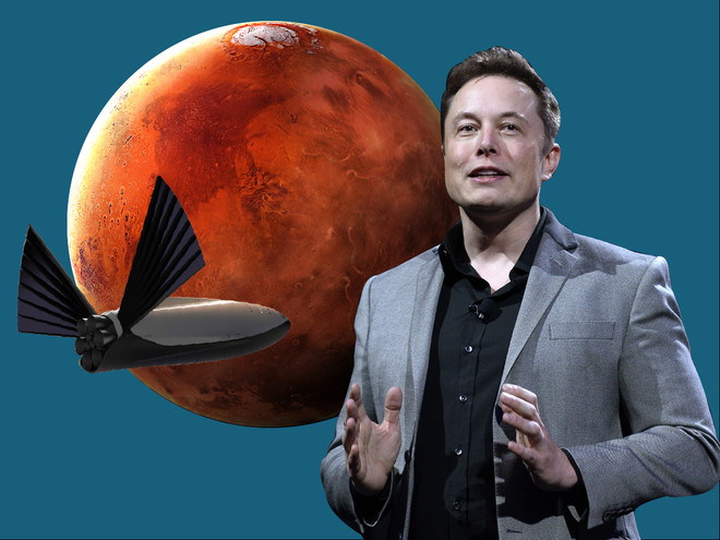 Watch Elon Musk's plan of conquering Mars directly