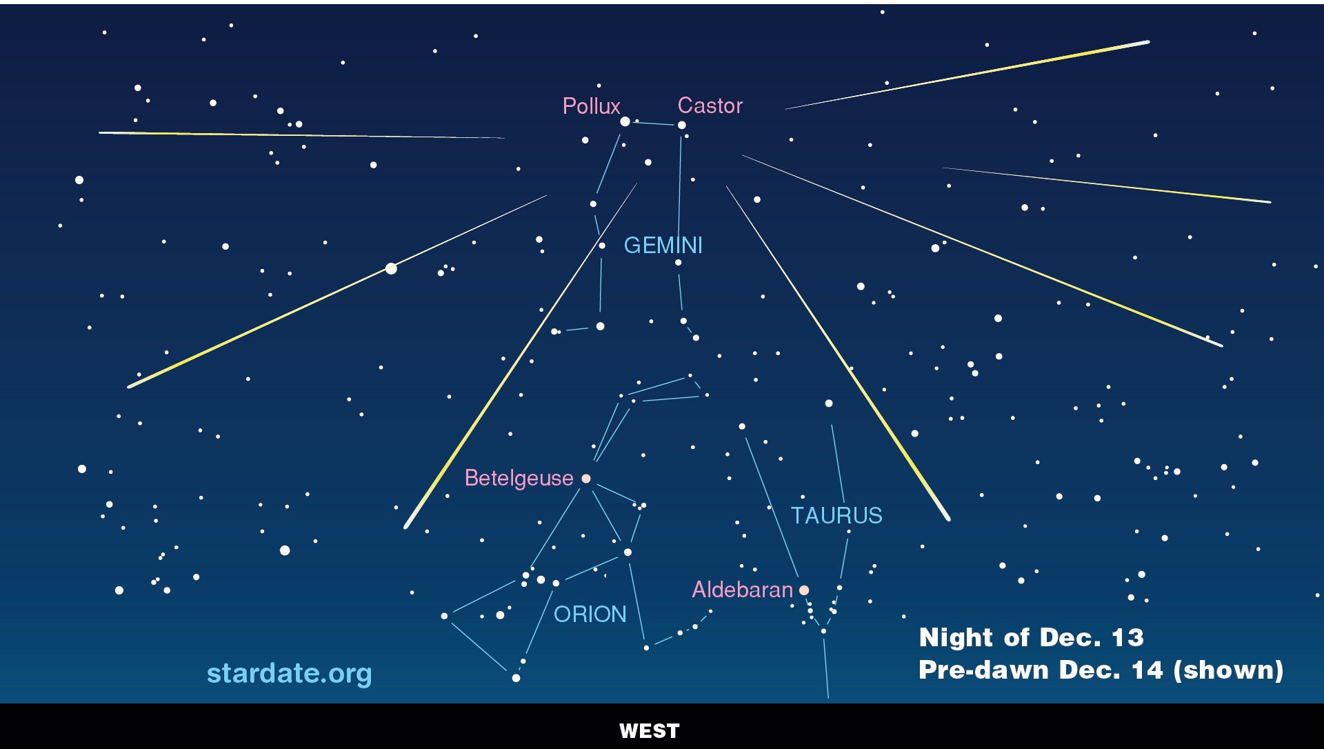 Picture 1 of Watch Geminid meteor shower 2015 worldwide