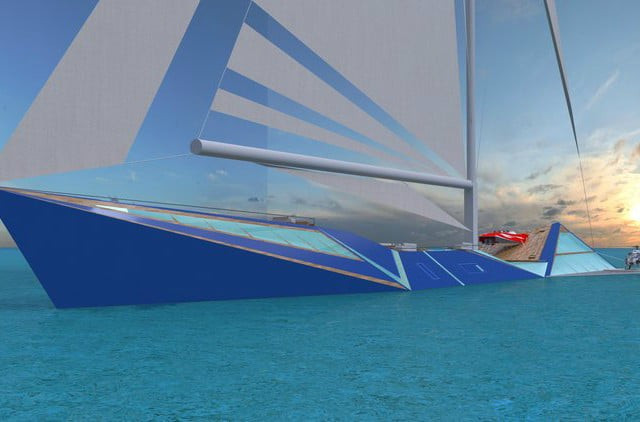 Picture 7 of Watch the giant superyacht like stepping out of sci-fi movies