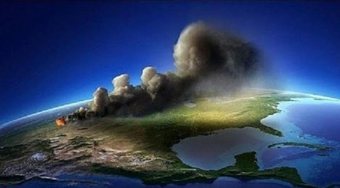 Picture 3 of Water circuit in the United States unusually sprayed: Signs of super volcanoes waking up, killing many people?
