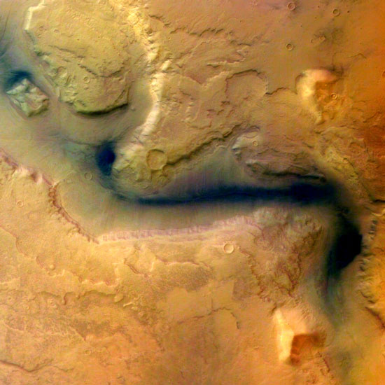 Picture 1 of Water on Mars and Earth can be of the same origin