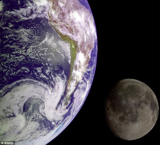 Picture 1 of Water on the Moon and Earth has the same origin