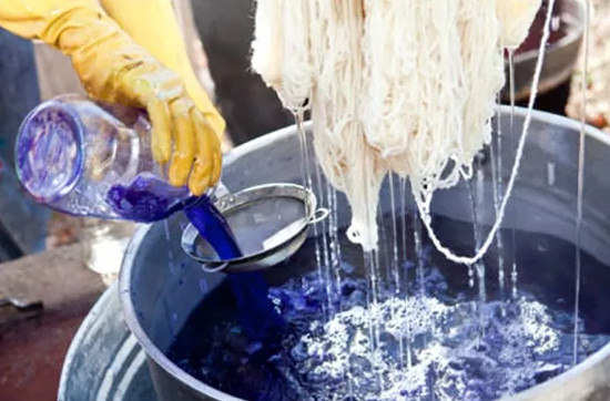 Picture 3 of What are the dangers of fabric dyeing water?