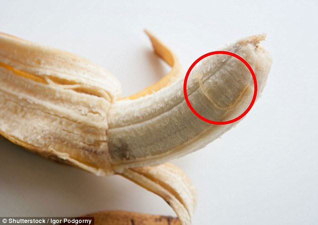 Picture 2 of What are the 'golden threads' on bananas that make me 'crazy' when eating?