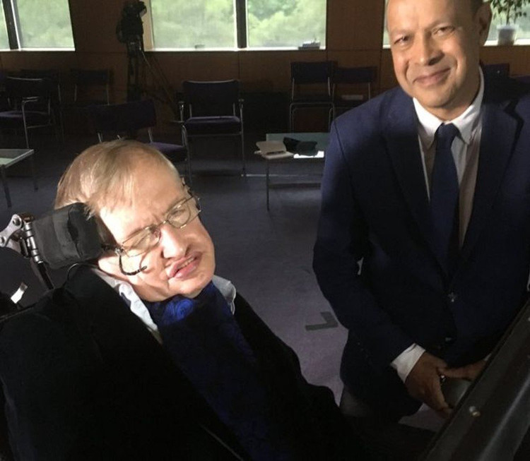 Picture 1 of What did genius Stephen Hawking say in his last interview with the BBC?