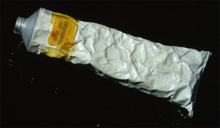 Picture 1 of What do astronauts eat out of space?