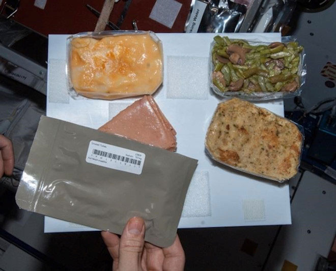 Picture 4 of What do astronauts eat out of space?
