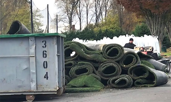 Picture 5 of What do people do with discarded artificial grass?