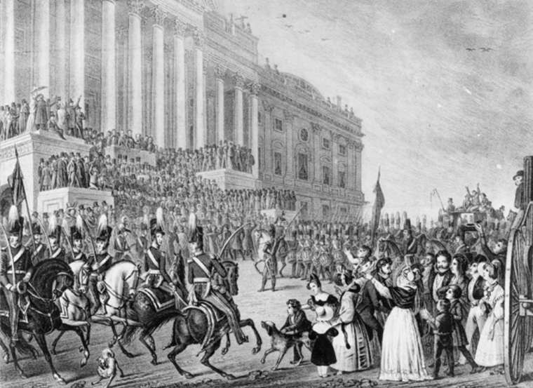 Picture 2 of What do US presidents do after being sworn in?