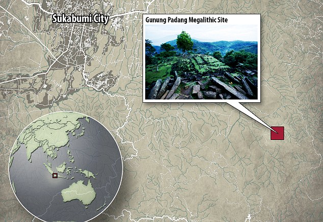 Picture 2 of What do you know about Gunung Padang - 'The 20-year-old pyramid' is extremely mysterious