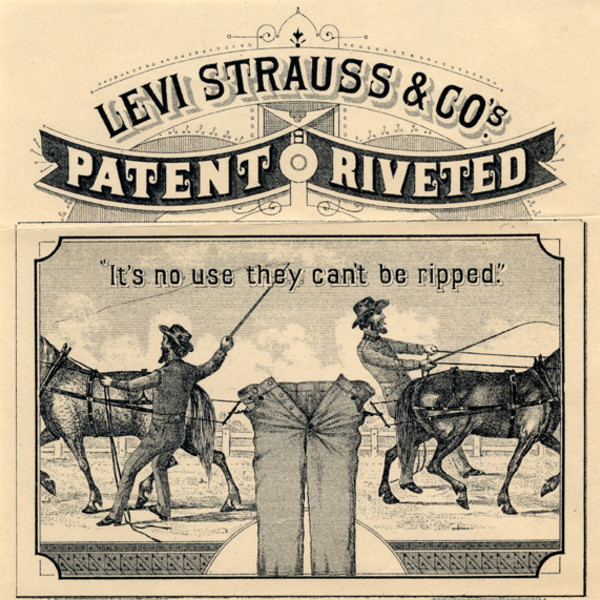Picture 3 of What does the 'redundant' button on jeans have?
