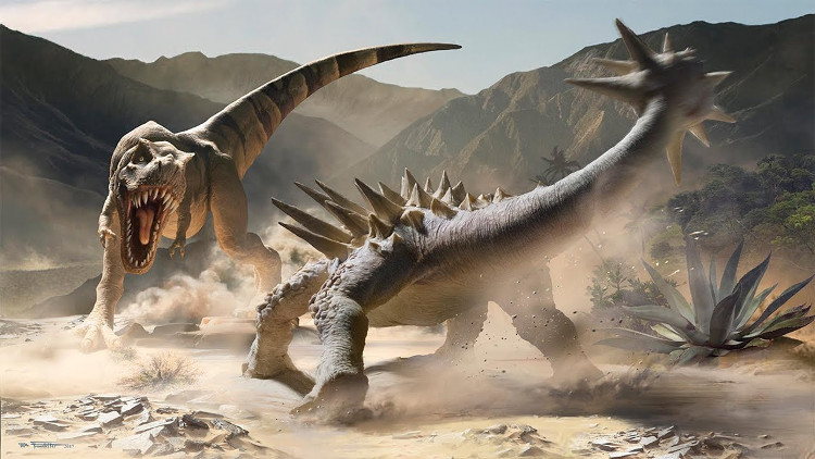 Picture 1 of What effect does the legendary T-rex dinosaur's arm have?