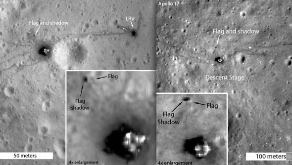 Picture 9 of What happened to the flags left on the Moon?
