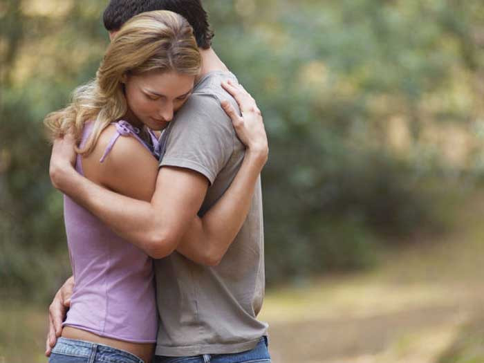 Picture 1 of What happens to the body when you hug someone