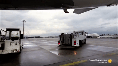 Picture 4 of What happens when you press the toilet flush button on the plane?