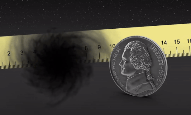 Picture 4 of What if a black-sized black hole attacked the Earth?
