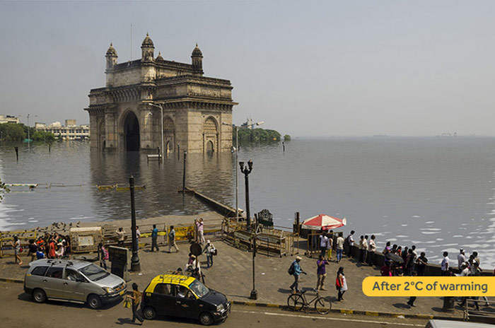 Picture 9 of What if cities rise to 4 degrees Celsius?