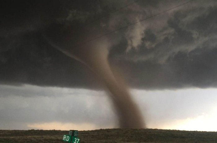 Picture 1 of What if humans parachuted into tornadoes?