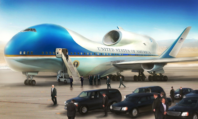 Picture 4 of What is the feeling of flying on Air Force One?