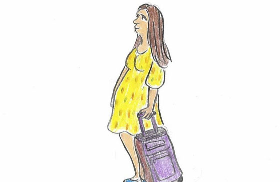 Picture 1 of What nationality is a child born on a plane?