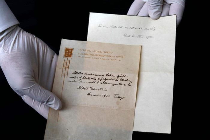 Picture 4 of What was Einstein's bid for a million dollar auction?