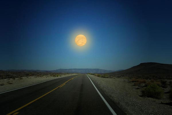 Picture 4 of What will the sky look like if the Moon is replaced?