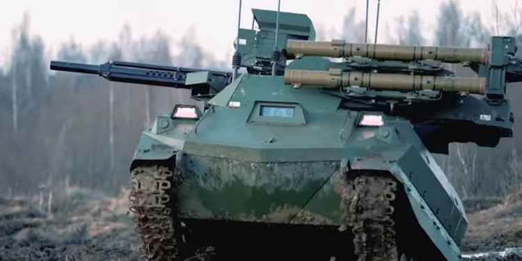 Picture 3 of What's attractive about the Uran-9 tank robot Russia has deployed in Syria?