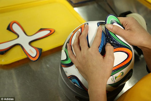 Picture 3 of What's special about the 2014 World Cup ball?