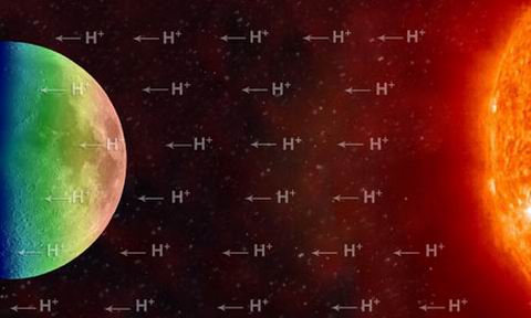 Picture 3 of Where does the Moon's water come from?