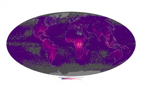Picture 1 of Where does the most lightning happen on Earth?