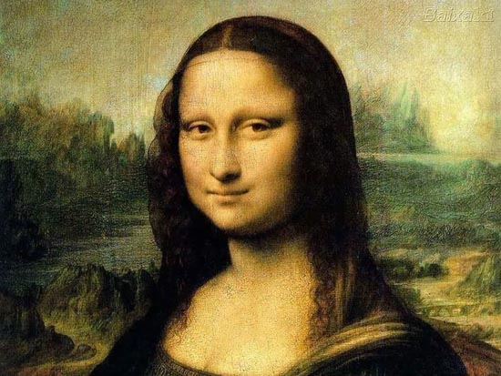 Picture 1 of Where is Leonardo da Vinci painting the Mona Lisa?